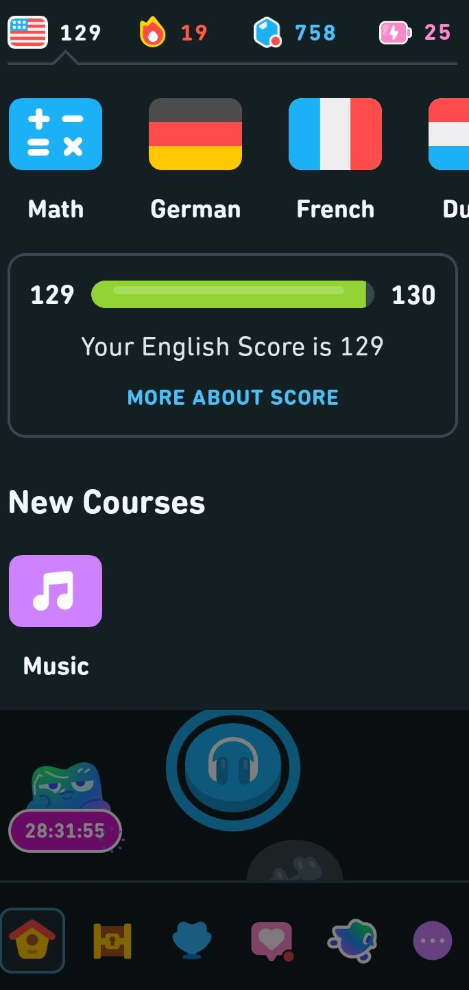 Duo Lingo Proof English